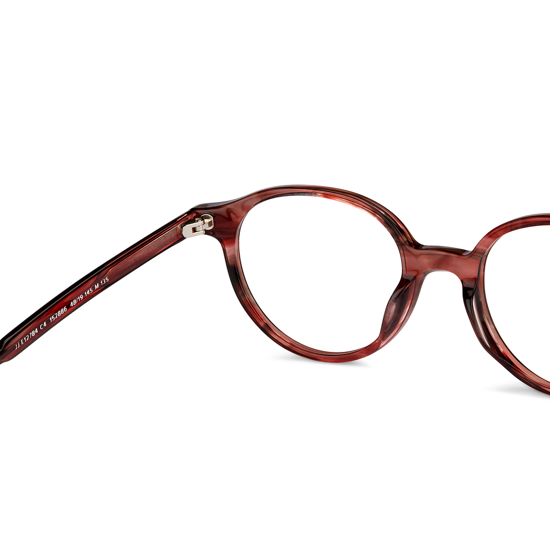 John Jacobs Online Light Brown Full Rim Round right side