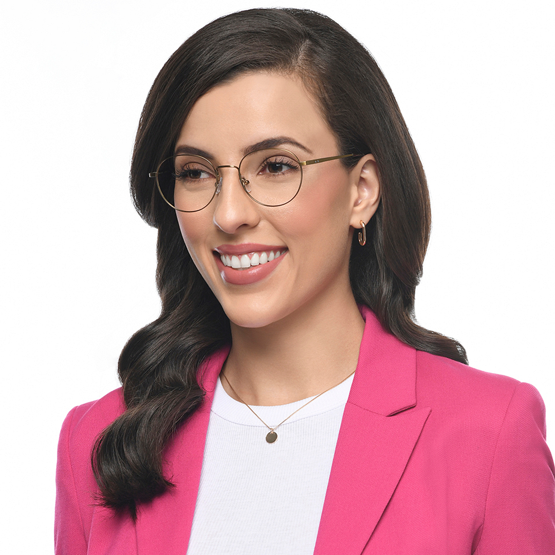 John Jacobs Online Dark Brown Full Rim Round right side