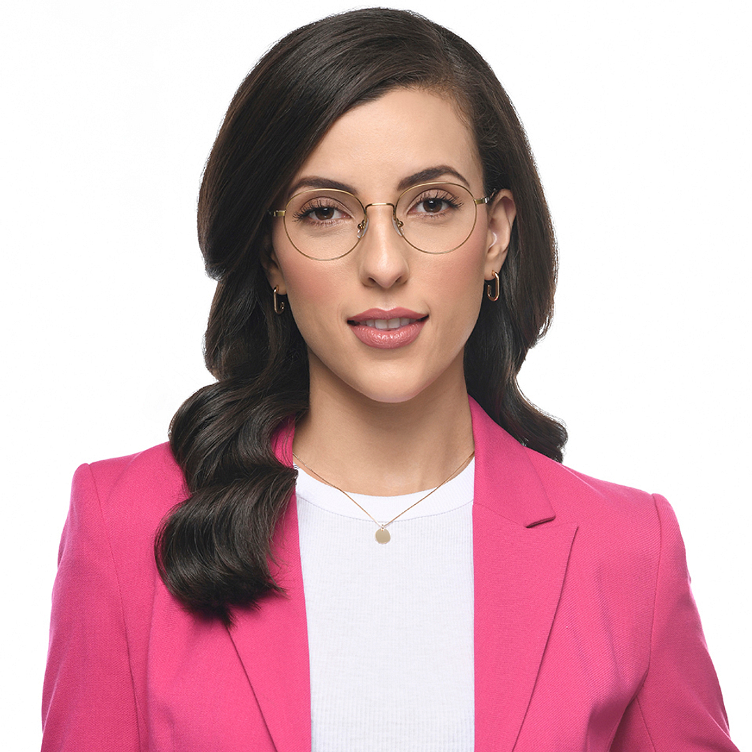 John Jacobs Online Dark Brown Full Rim Round left side