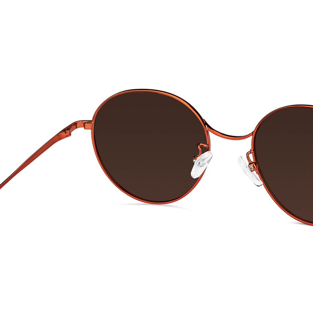 John Jacobs Online Dark Brown Full Rim Round right side