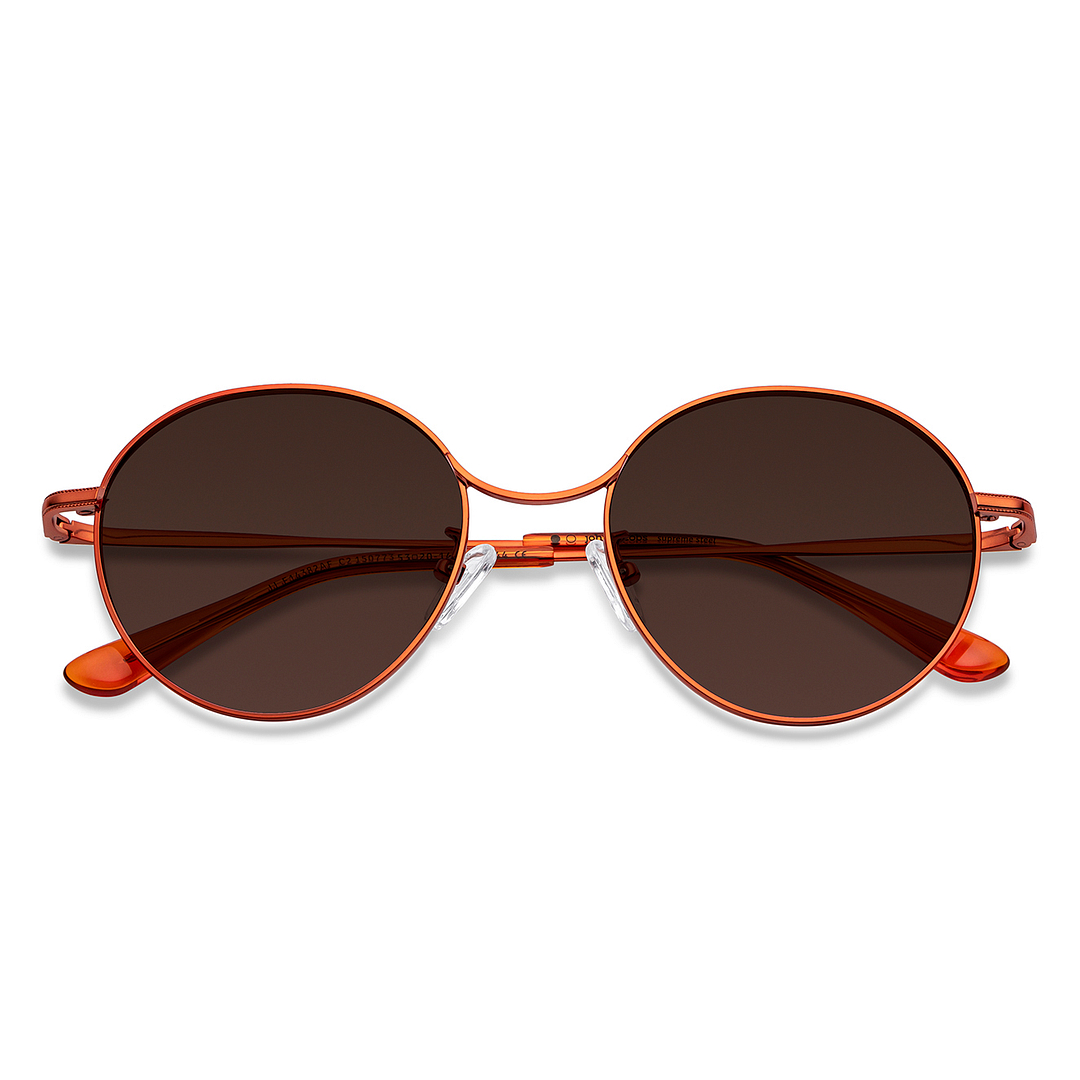 John Jacobs Online Dark Brown Full Rim Round left side