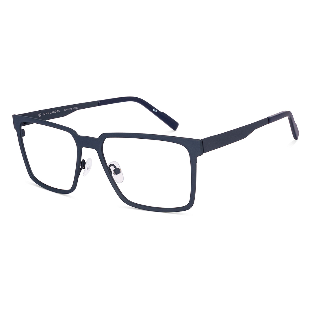 Buy Dark Blue Full Rim Square John Jacobs Supreme Steel JJ E70039