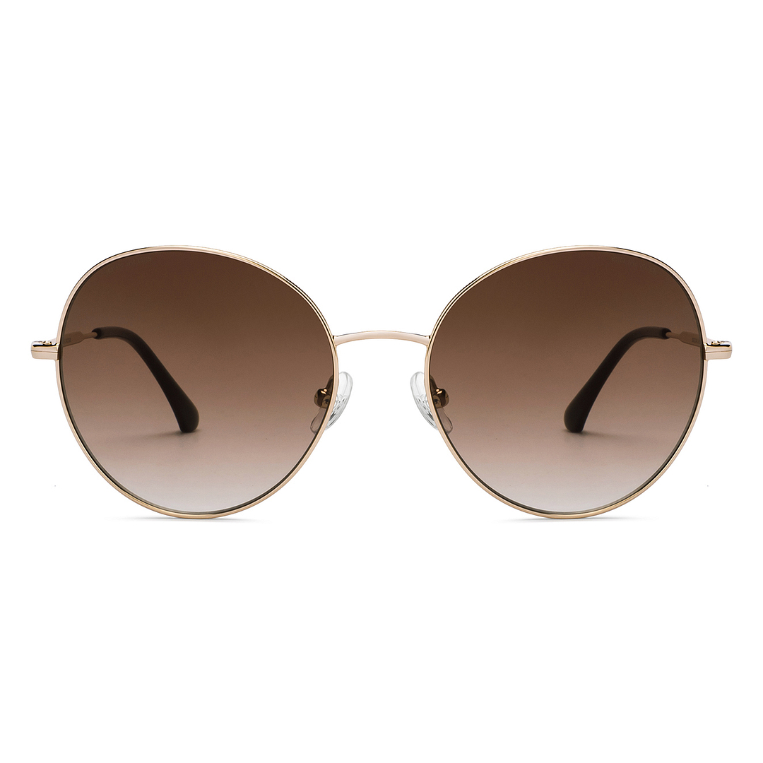 John Jacobs Online Gold Full Rim Cat Eye left side