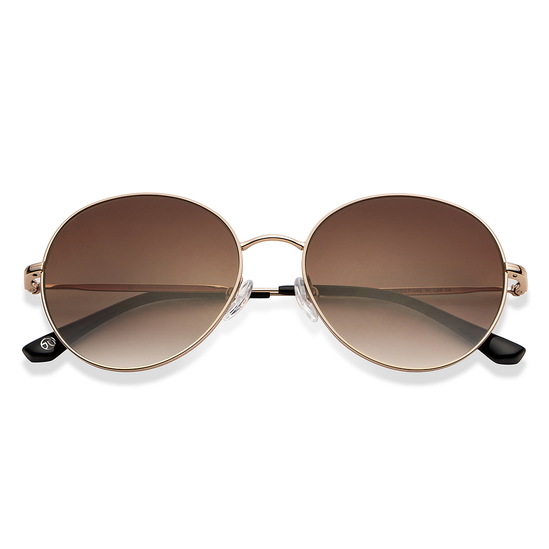 John Jacobs Online Gold Full Rim Cat Eye left side