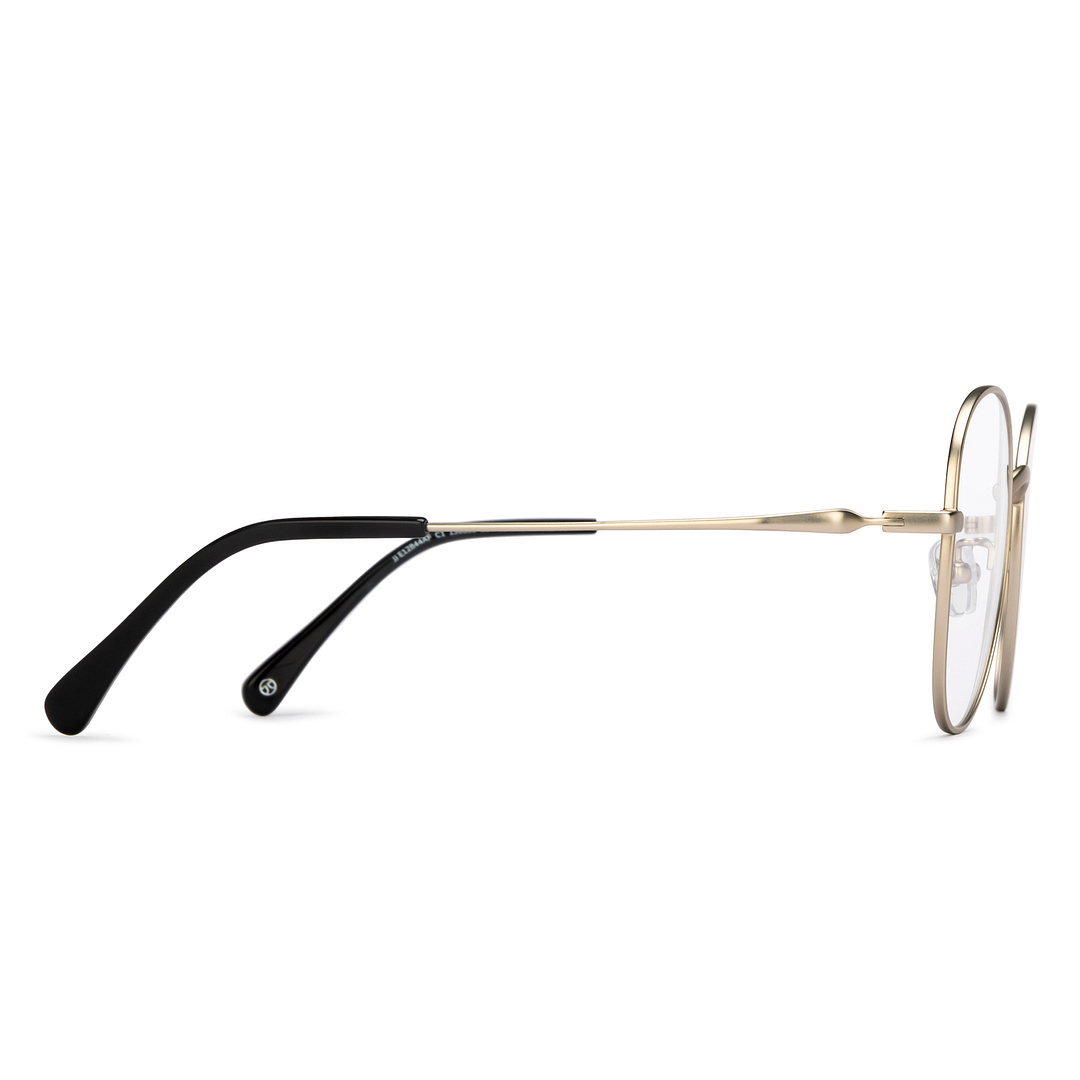 John Jacobs Online Gold Full Rim Cat Eye left side