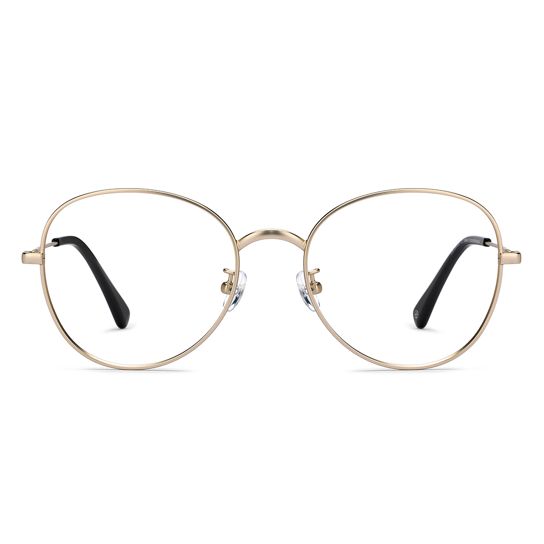 John Jacobs Online Gold Full Rim Cat Eye right side