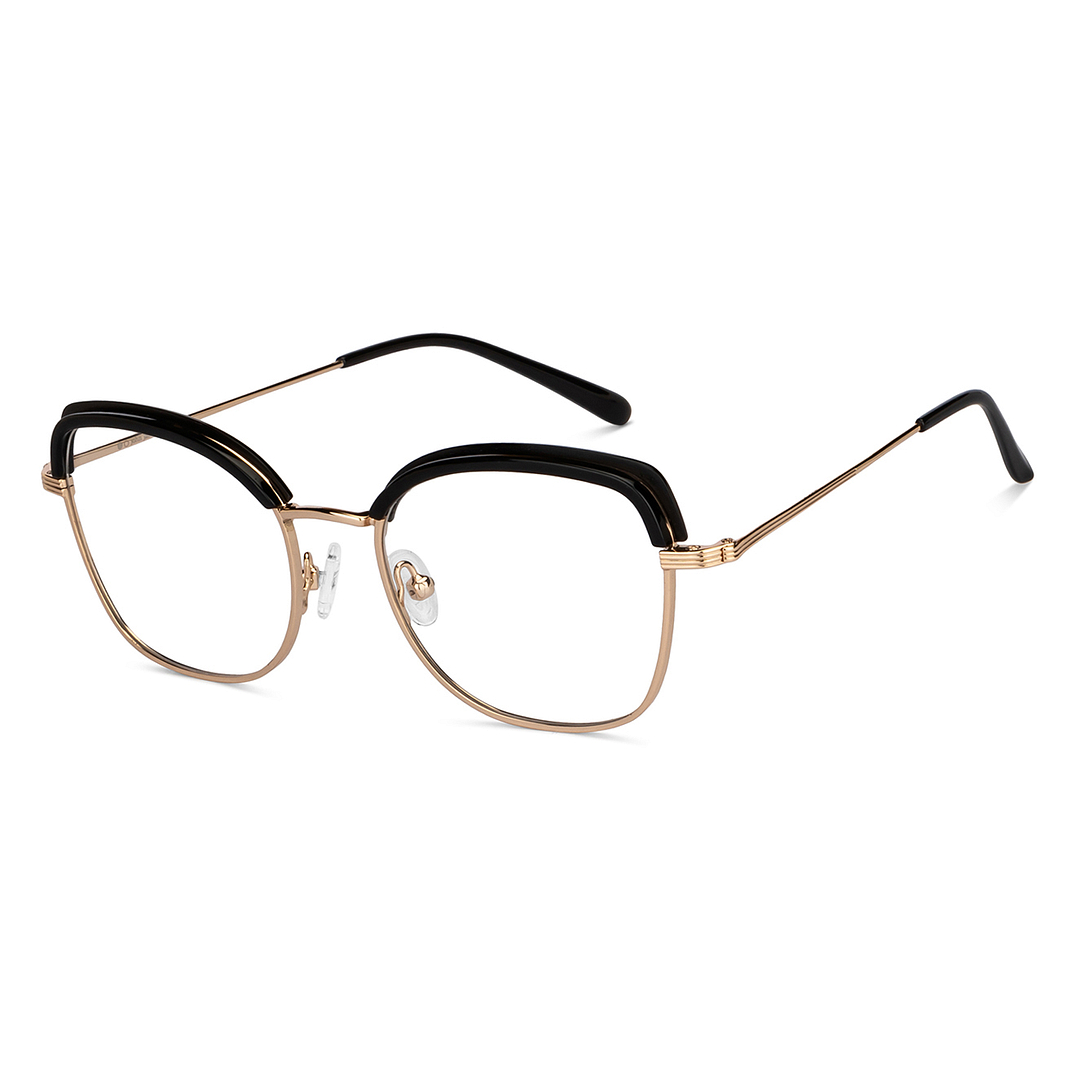 John Jacobs Online Black Full Rim Square right side