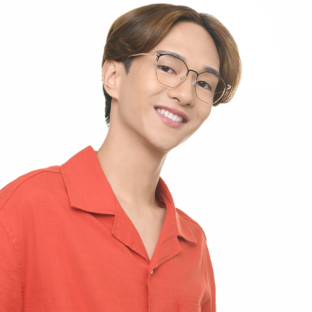 John Jacobs Gold Full Rim Clubmaster right side