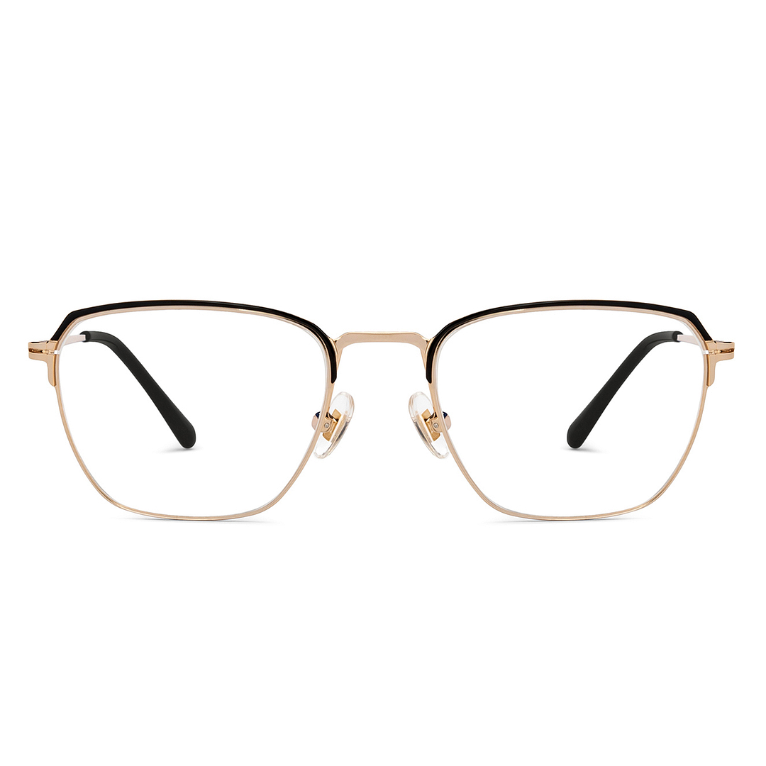 John Jacobs Online Black Full Rim Square left side