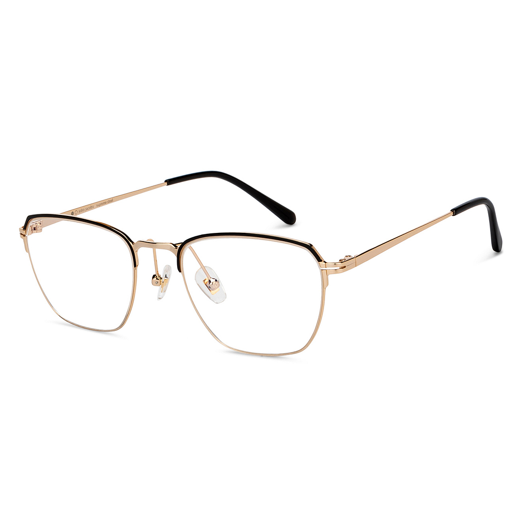 John Jacobs Online Black Full Rim Square right side