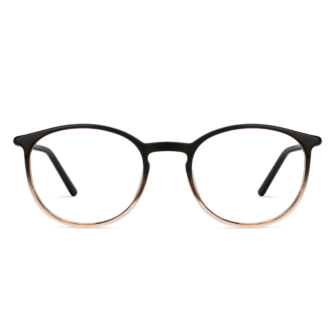 John Jacobs Online Black Full Rim Round left side