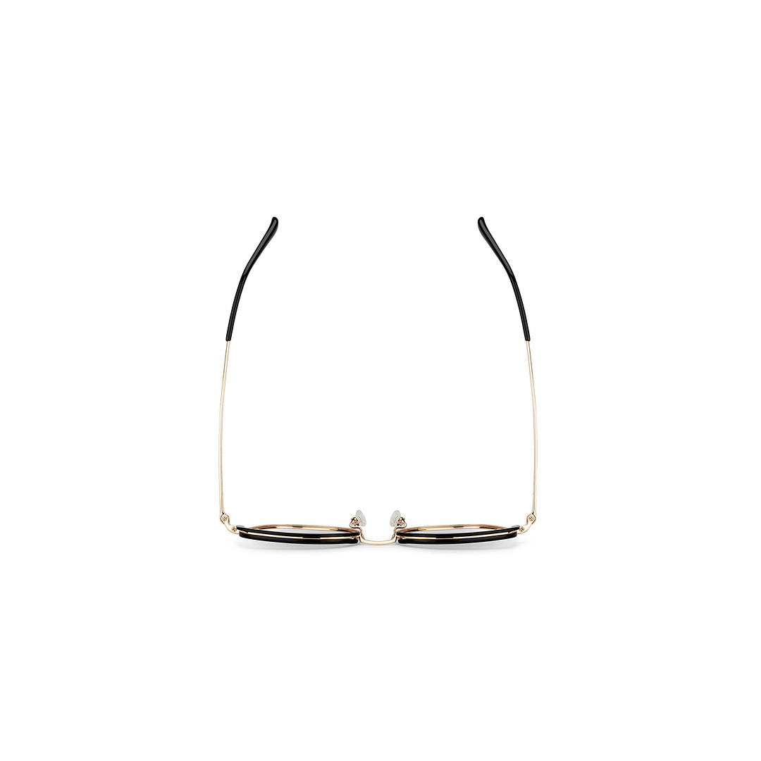 John Jacobs Online Black Full Rim Geometric left side