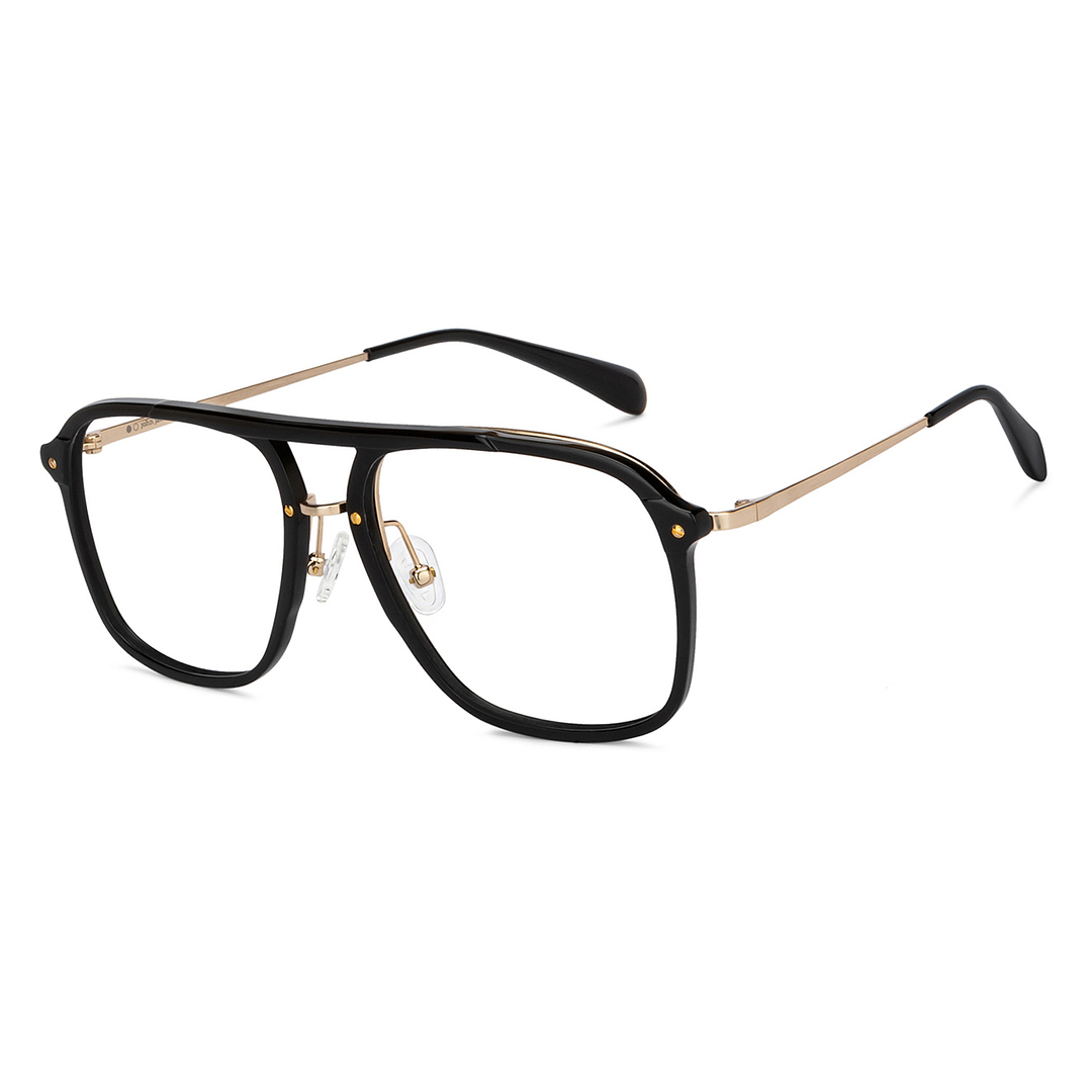 John Jacobs Online Black Full Rim Square right side