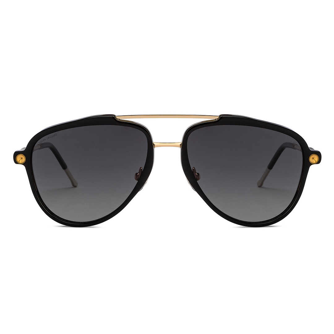 Buy Gold Black Green Gradient Full Rim Aviator John Jacobs JJ