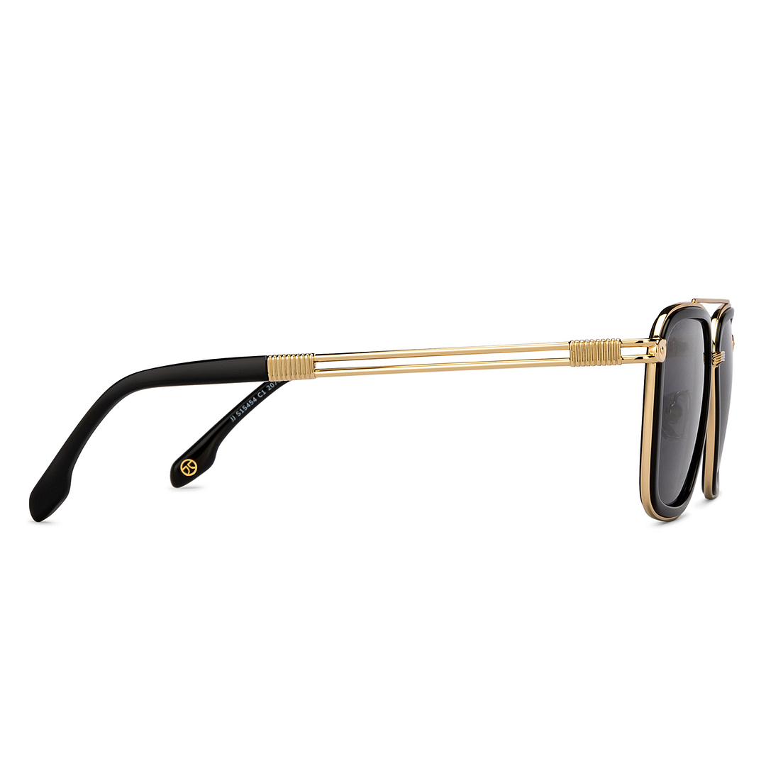 John Jacobs Online Black Full Rim Square left side