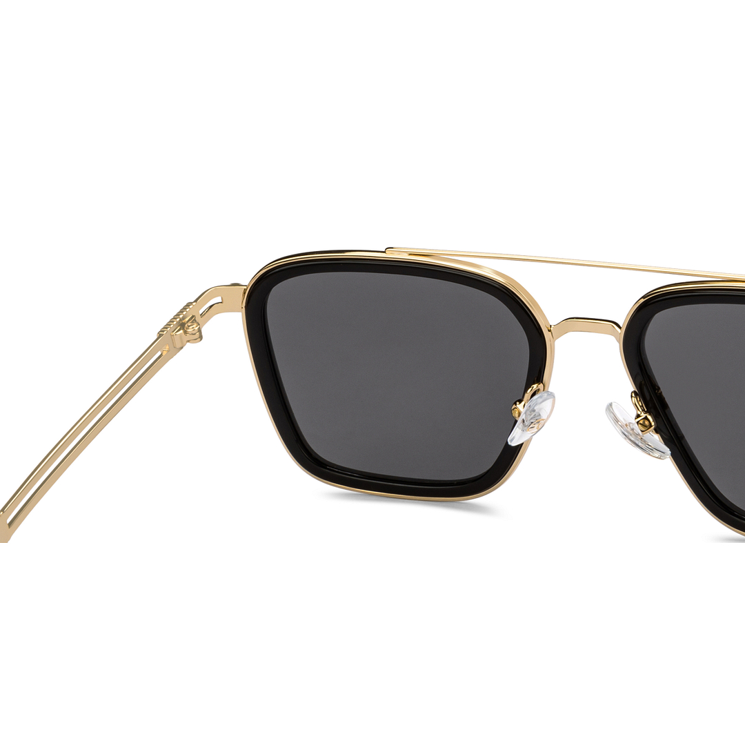 John Jacobs Online Black Full Rim Square right side