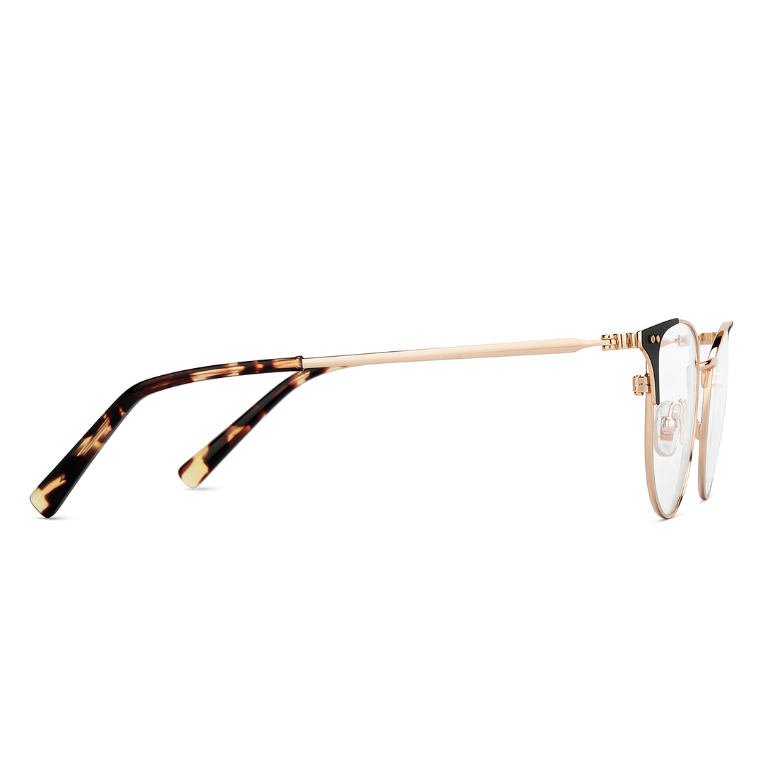 John Jacobs Online Rose Gold Full Rim Cat Eye left side