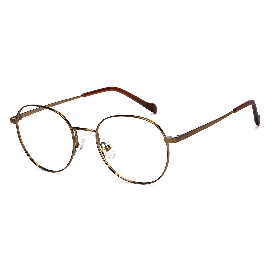 John Jacobs Online Dark Brown Full Rim Round right side