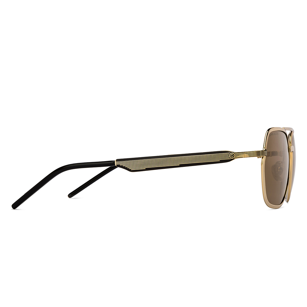Buy Gold Brown Full Rim Square John Jacobs JJ Tints JJ S15464-C1
