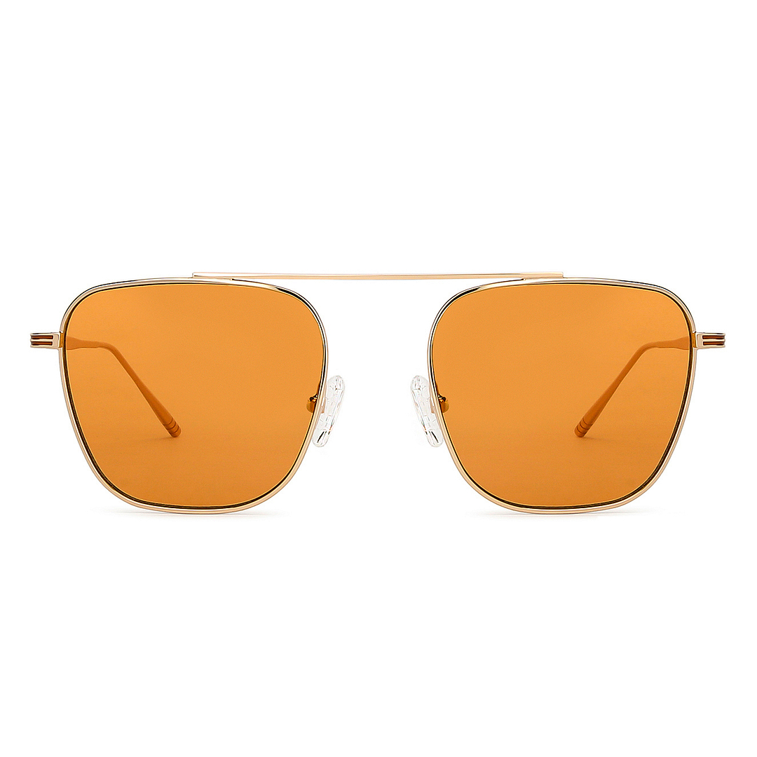 John Jacobs Online Gold Full Rim Square left side