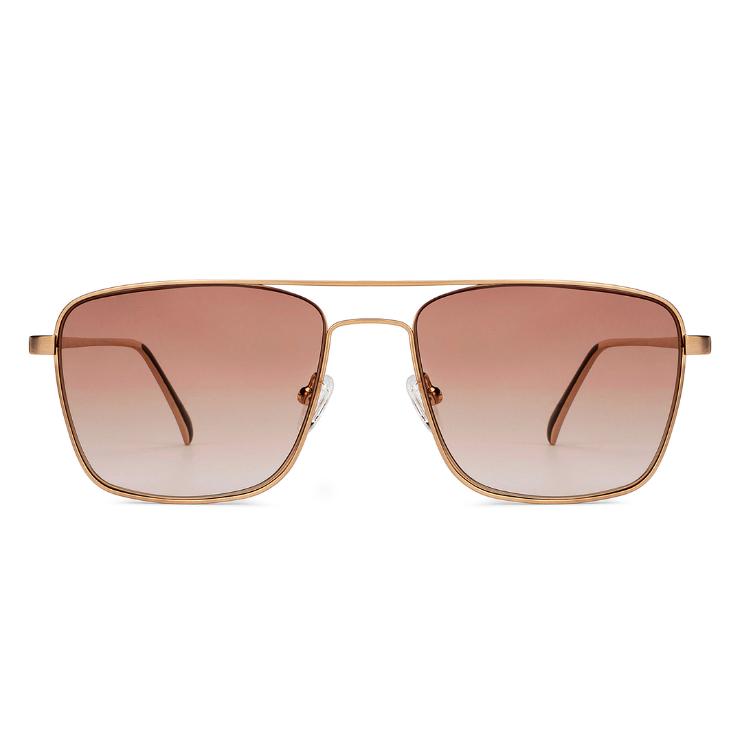 Buy Gold Brown Gradient Full Rim Square John Jacobs JJ Tints JJ