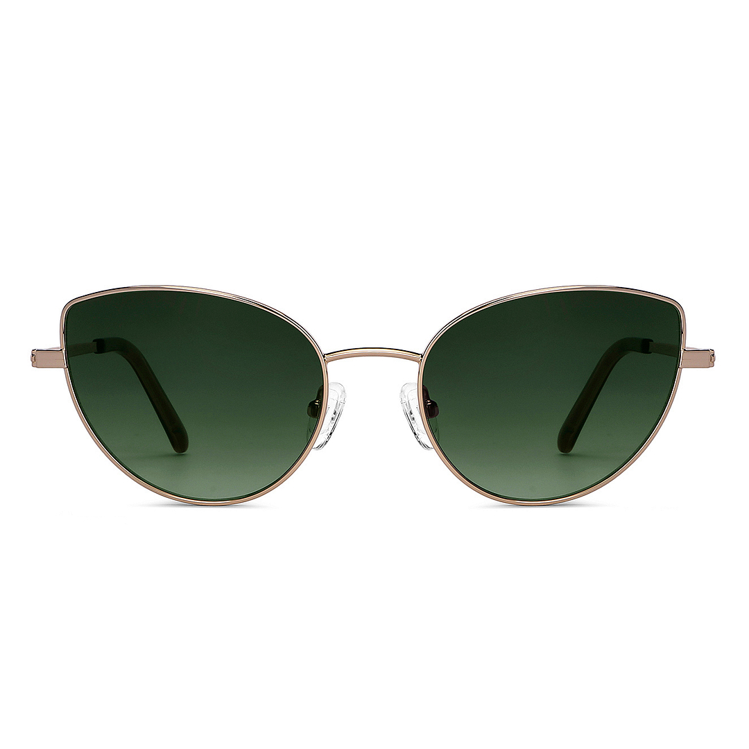 John Jacobs Online Gold Full Rim Cat Eye right side