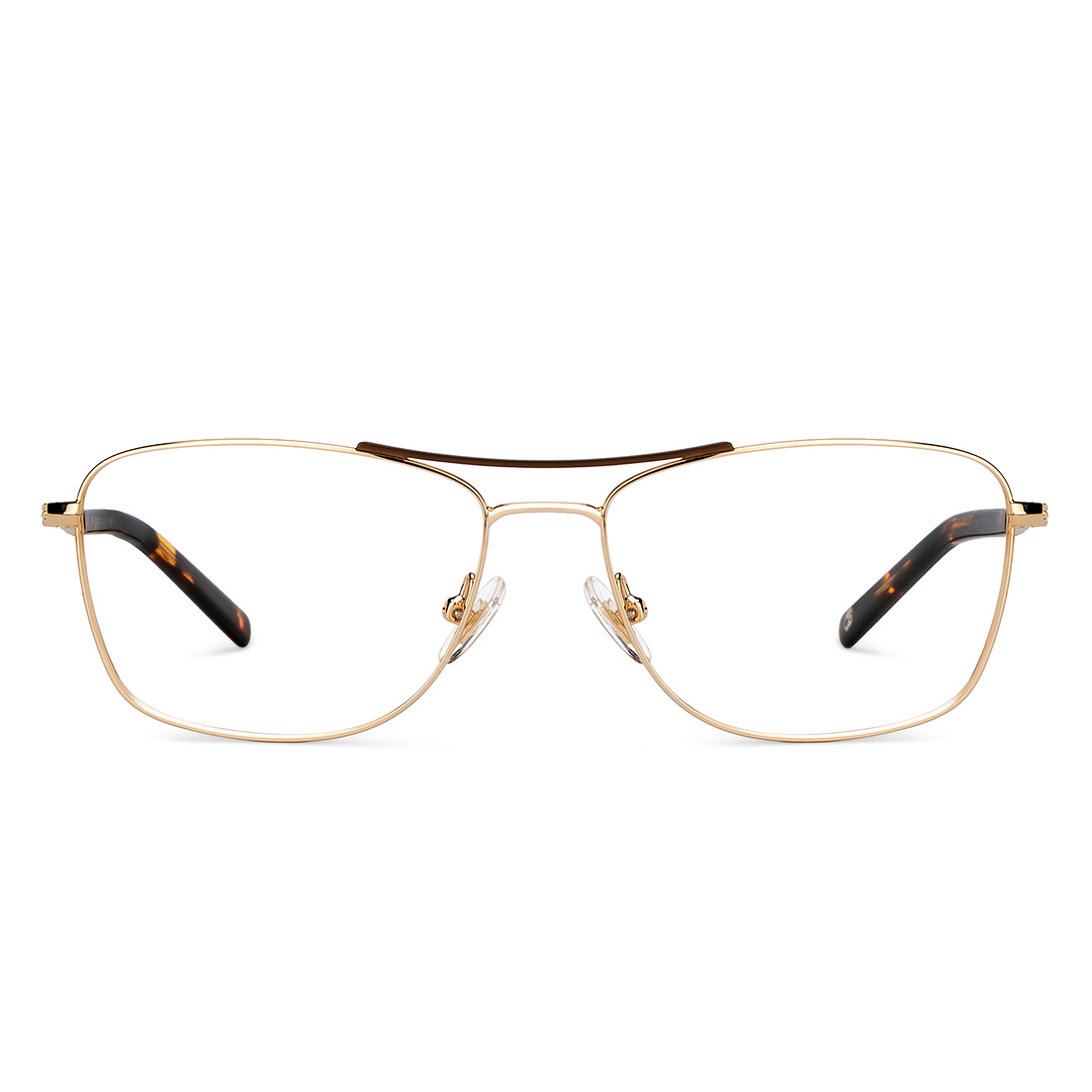 John Jacobs Online Gold Full Rim Square left side