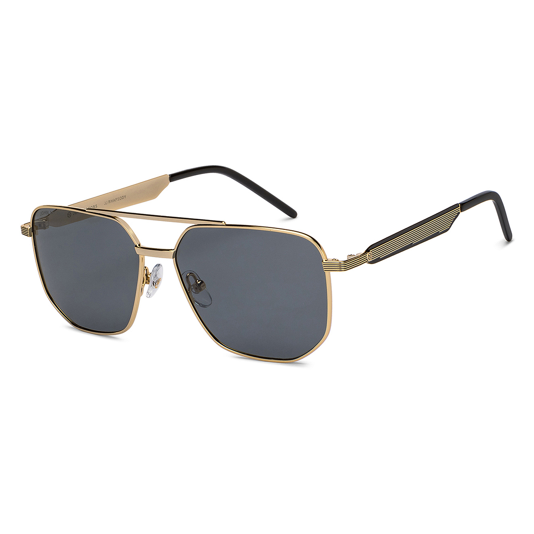 JJ Buy Gold Grey Full Rim Square John Jacobs JJ Tints JJ S15463-C1