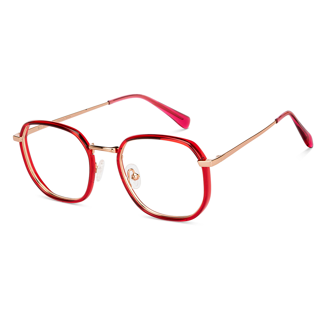 John Jacobs Online Gold Full Rim Square right side