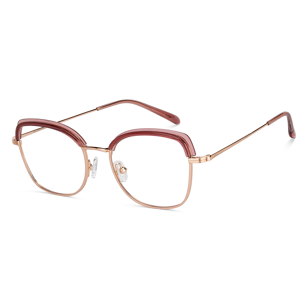 John Jacobs Online Gold Full Rim Square right side