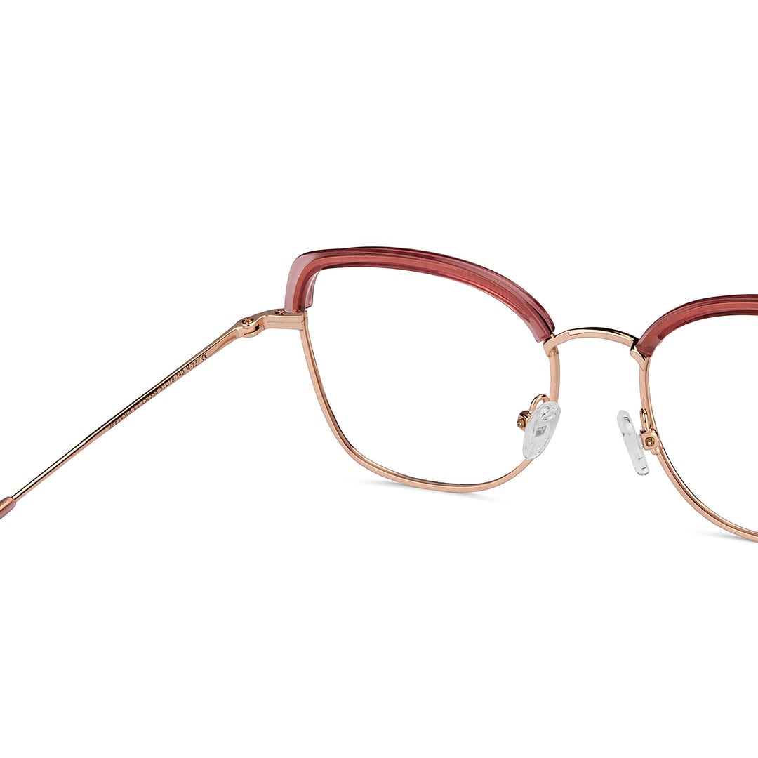 John Jacobs Online Gold Full Rim Square right side