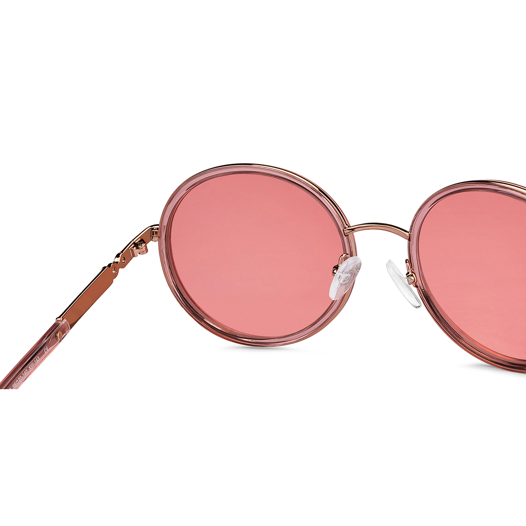 John Jacobs Online Gold Full Rim Round right side