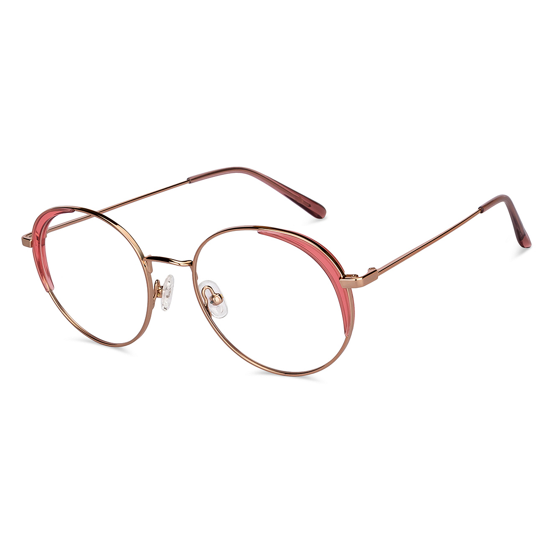 John Jacobs Gold Full Rim Round right side