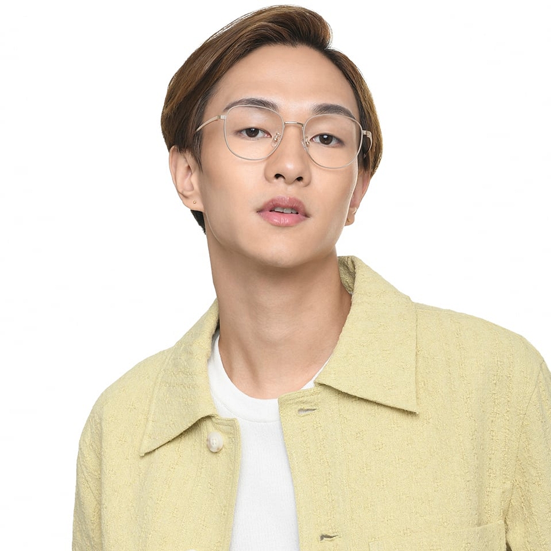 John Jacobs Online Gold Full Rim Square right side