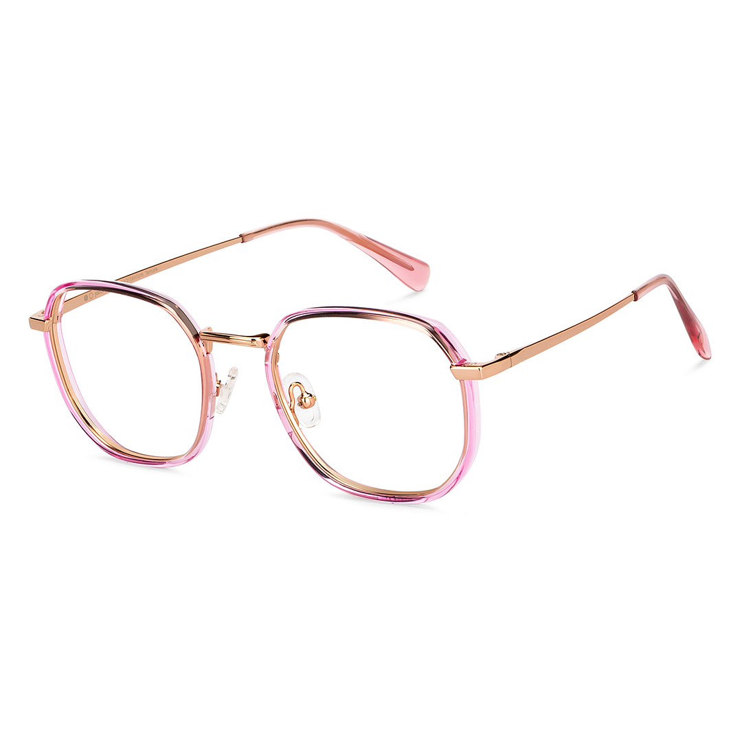 John Jacobs Online Gold Full Rim Square right side