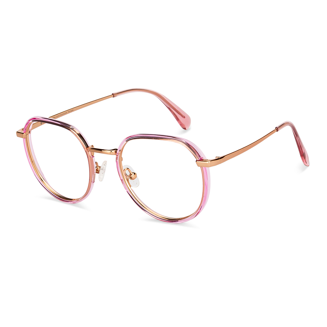 John Jacobs Online Gold Full Rim Square right side