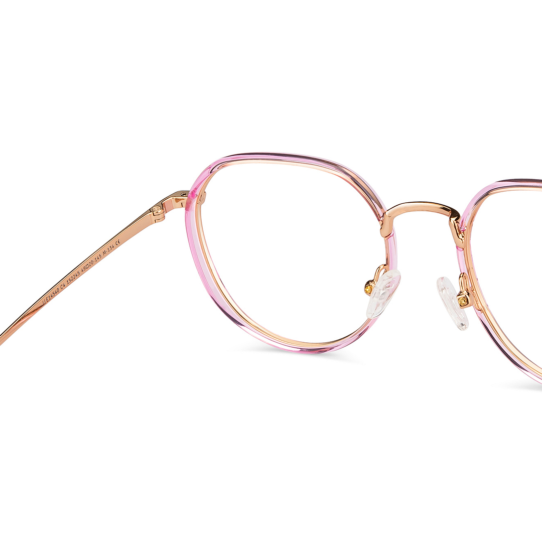 John Jacobs Online Gold Full Rim Square right side