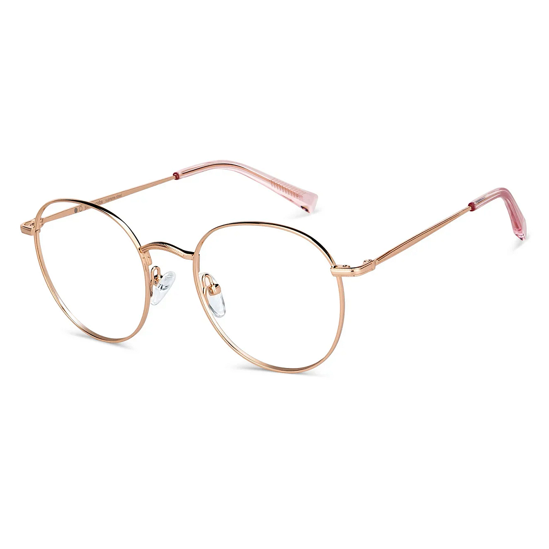 John Jacobs Gold Full Rim Round right side