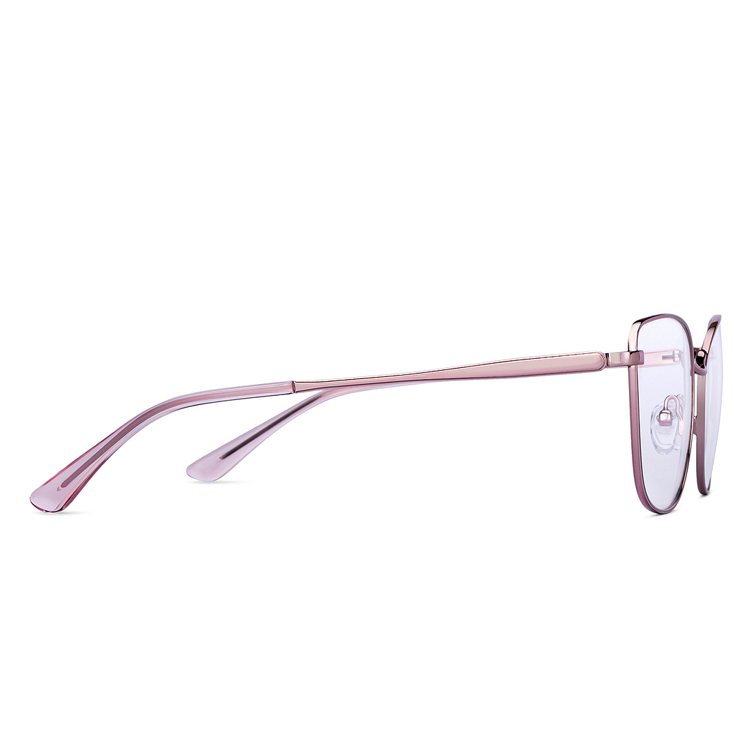 John Jacobs Online Gold Full Rim Cat Eye left side