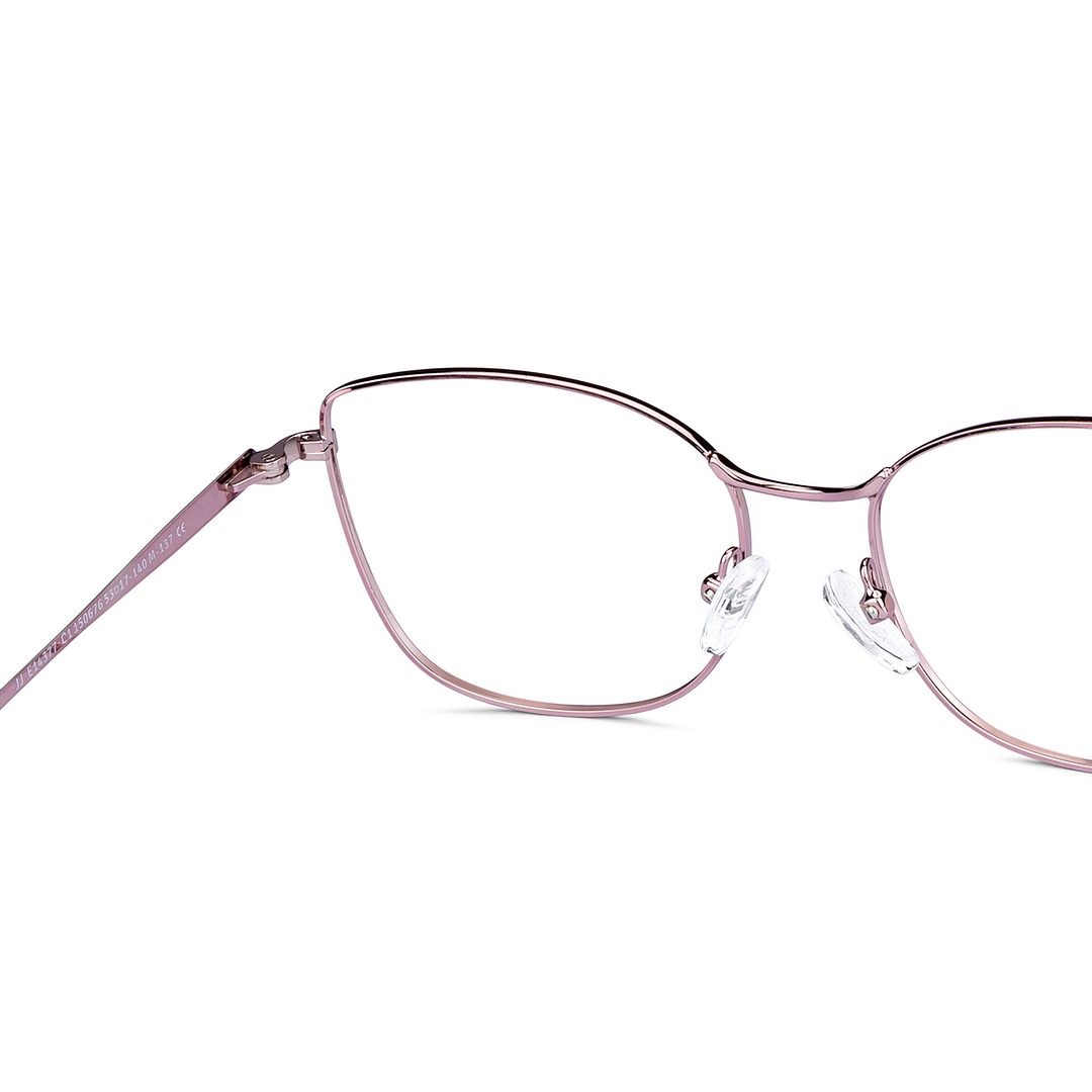 John Jacobs Online Gold Full Rim Cat Eye right side