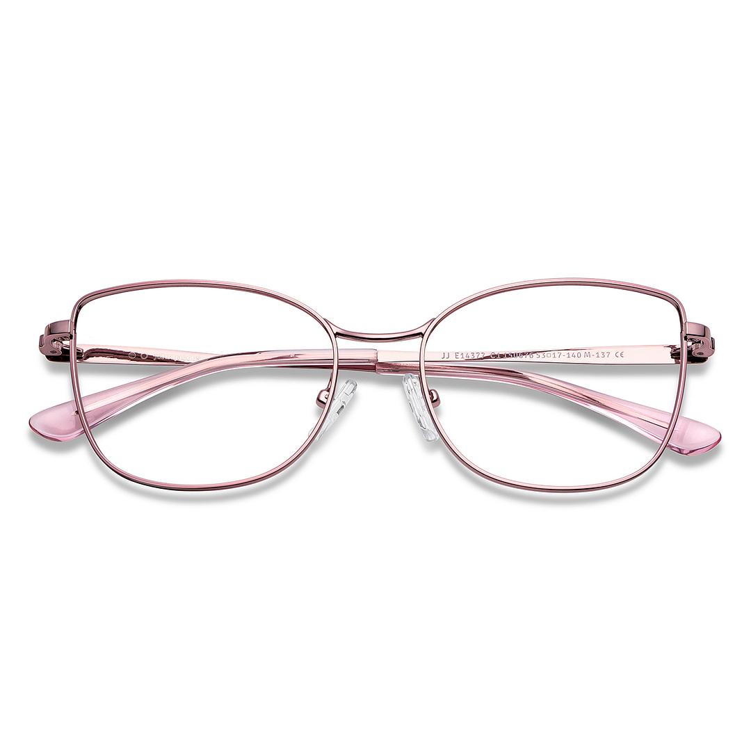 John Jacobs Online Gold Full Rim Cat Eye left side