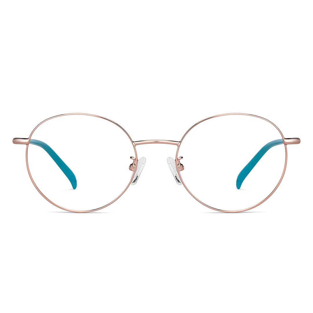 John Jacobs Online Gold Full Rim Round right side