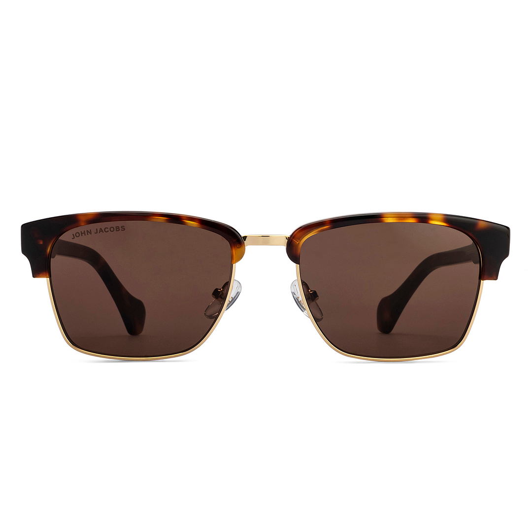 John Jacobs Online Gold Full Rim Clubmaster right side