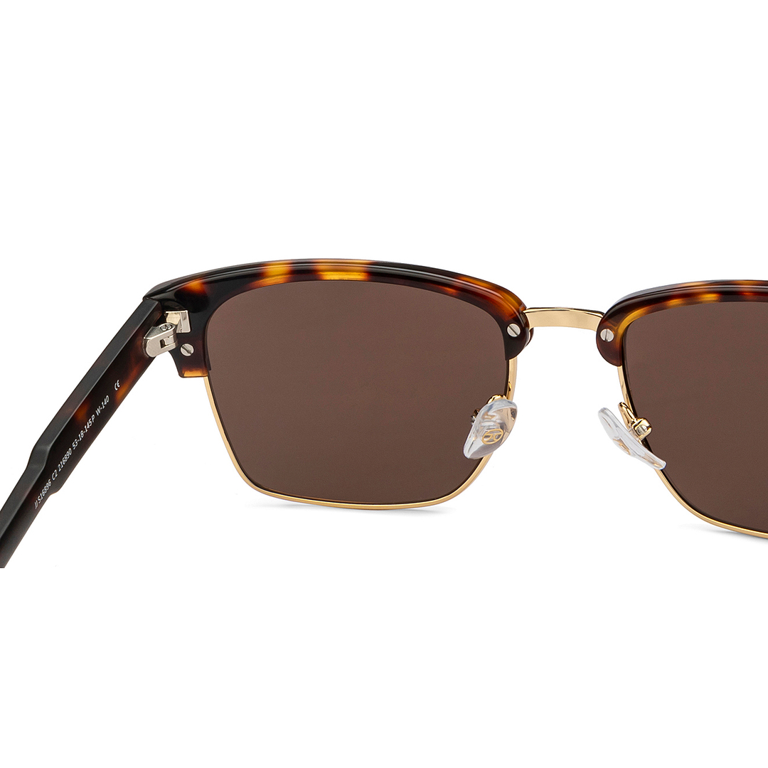 John Jacobs Online Gold Full Rim Clubmaster right side