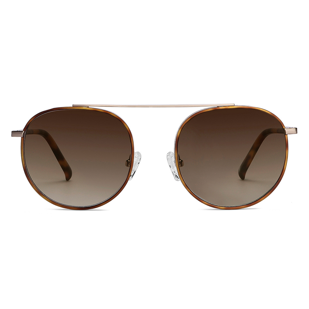 John Jacobs Gold Full Rim Round right side