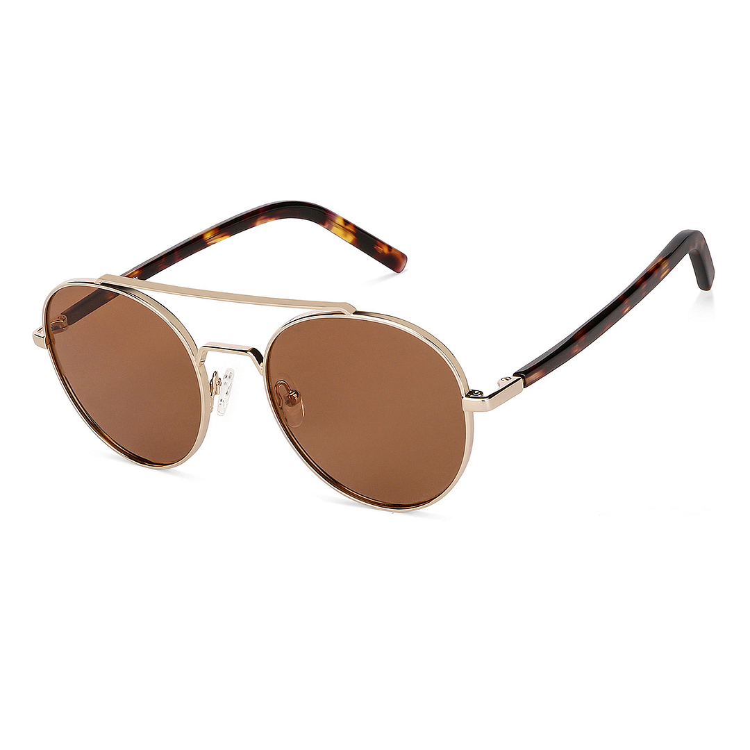 John Jacobs Gold Full Rim Round right side