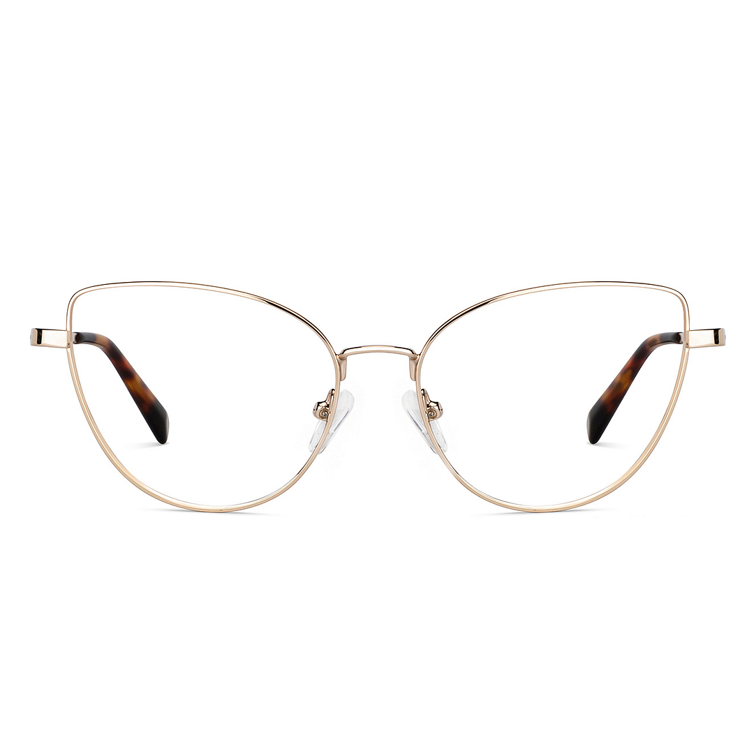 John Jacobs Online Gold Full Rim Cat Eye right side