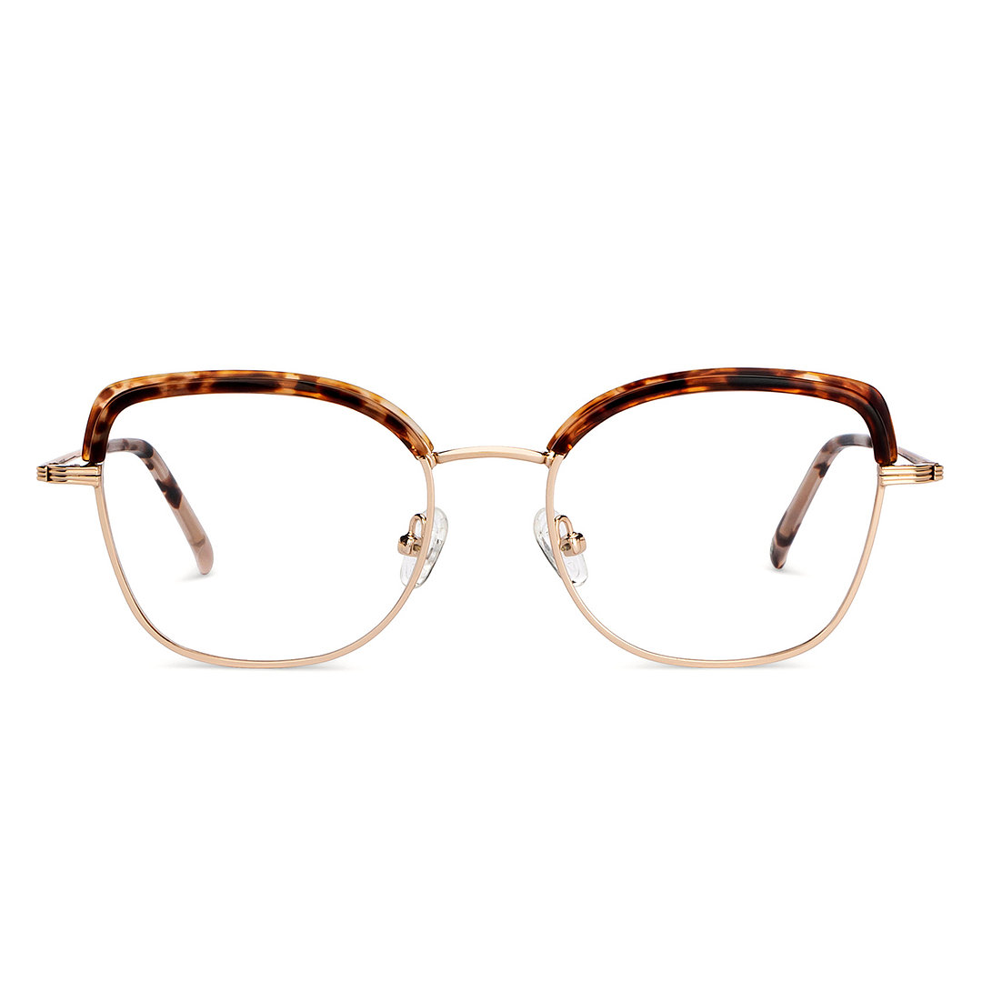 John Jacobs Online Gold Full Rim Square left side