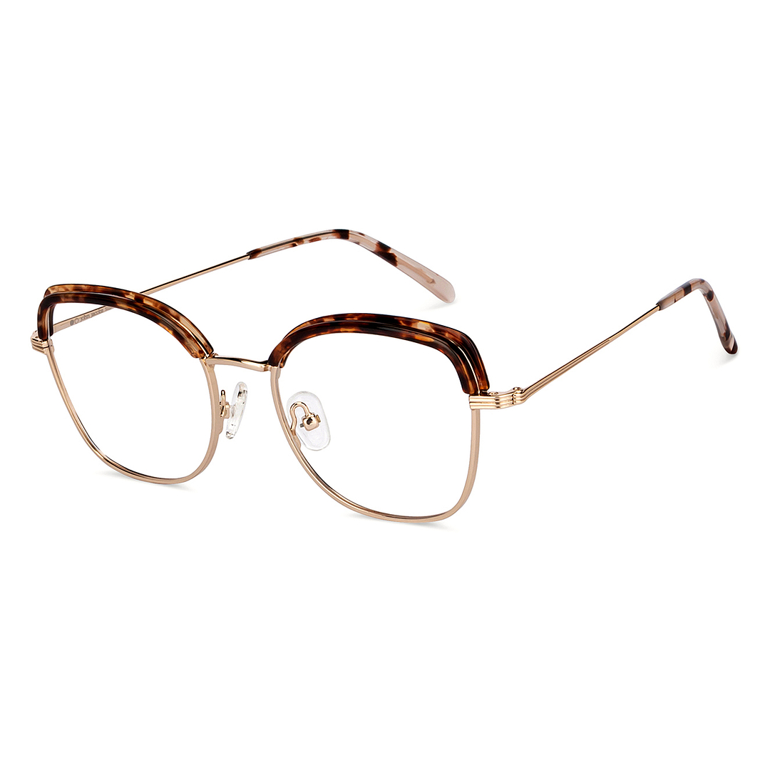 John Jacobs Online Gold Full Rim Square right side