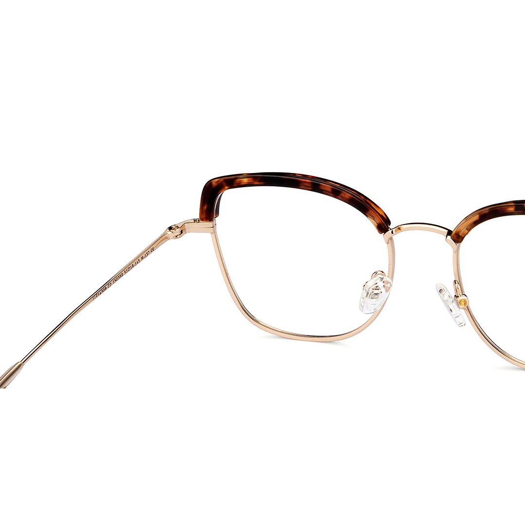 John Jacobs Online Gold Full Rim Square right side